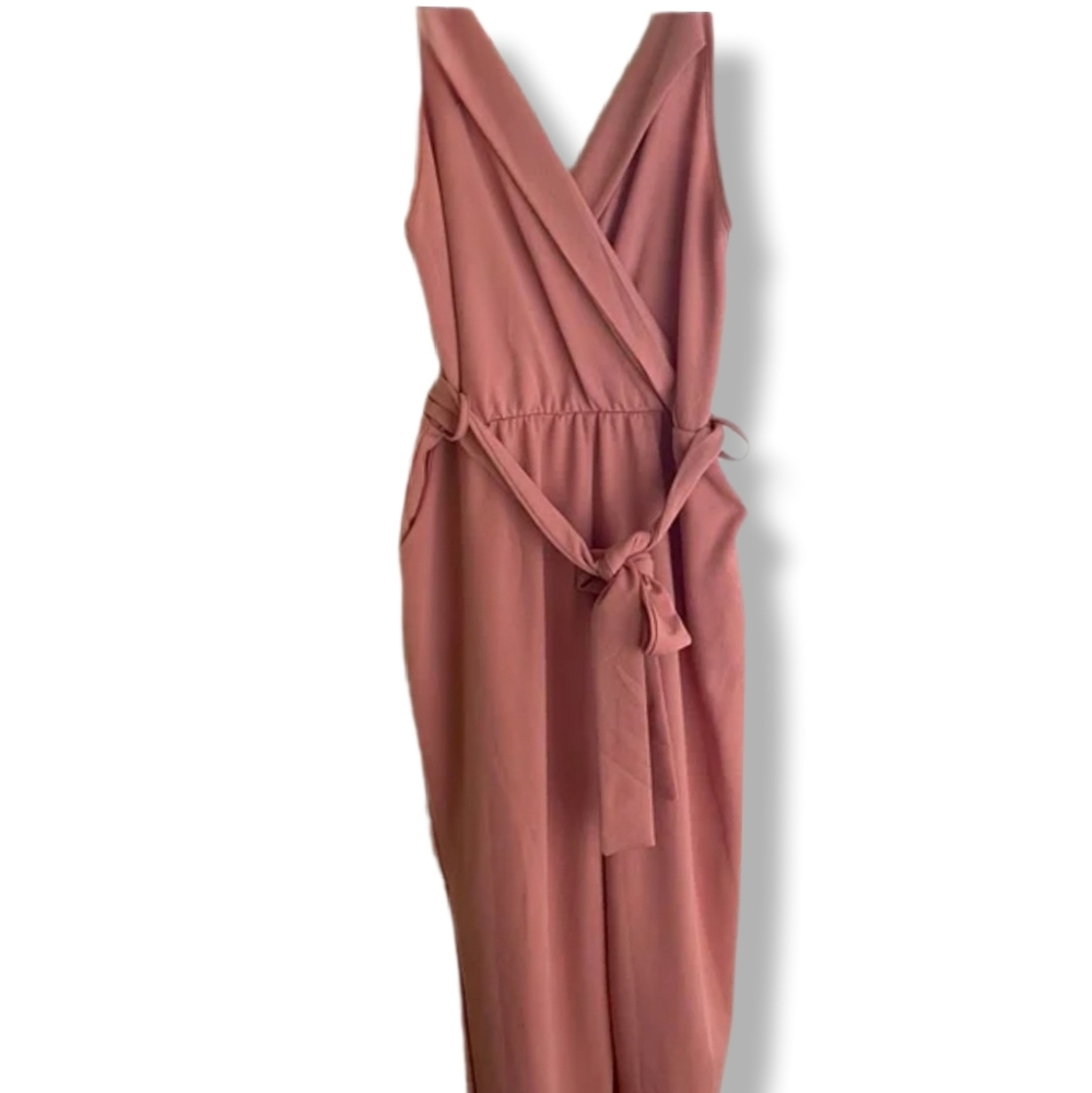 Nadine West One Piece Light Pink Belted Jumper